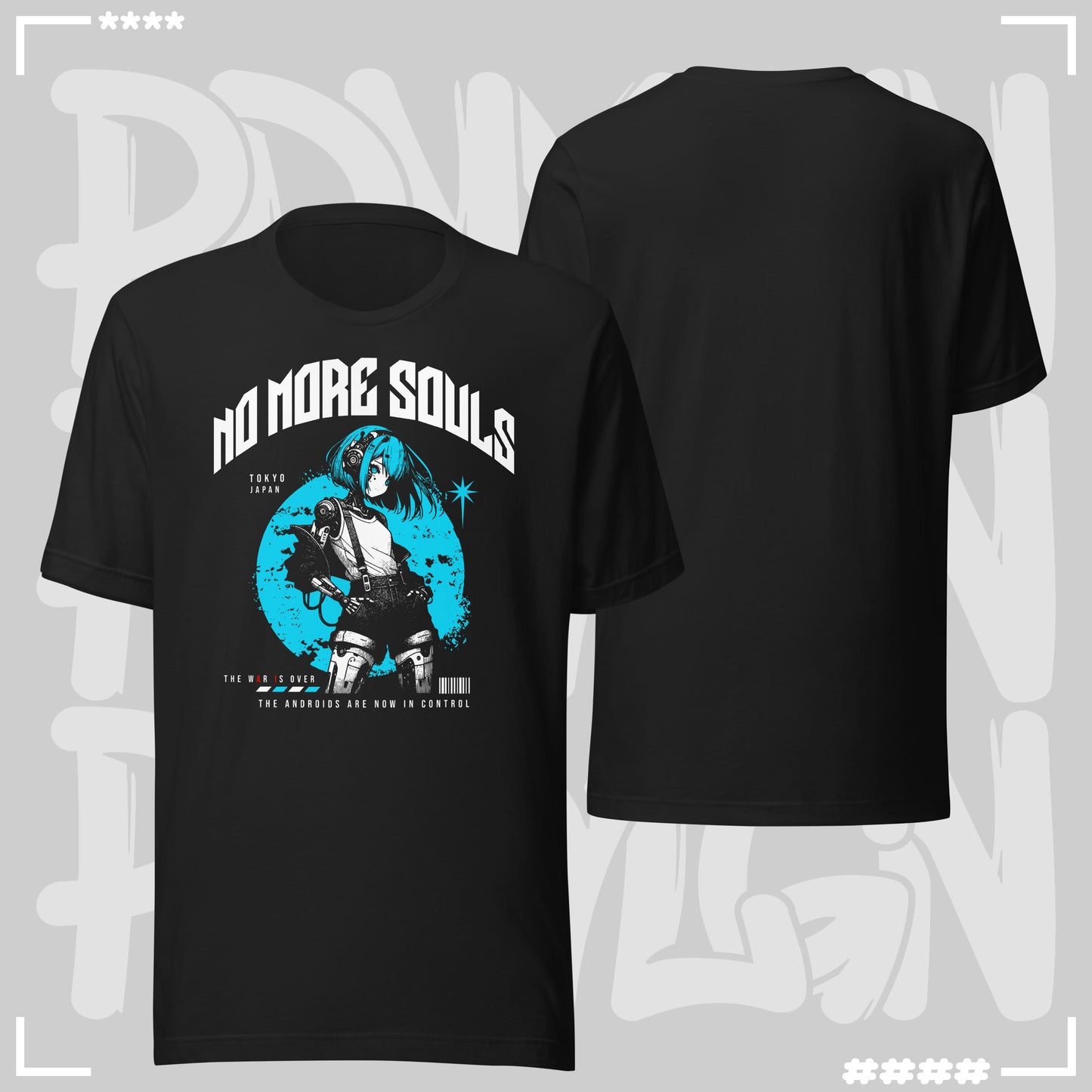 T-Shirt - No More Souls Vintage Schwarz T-Shirt