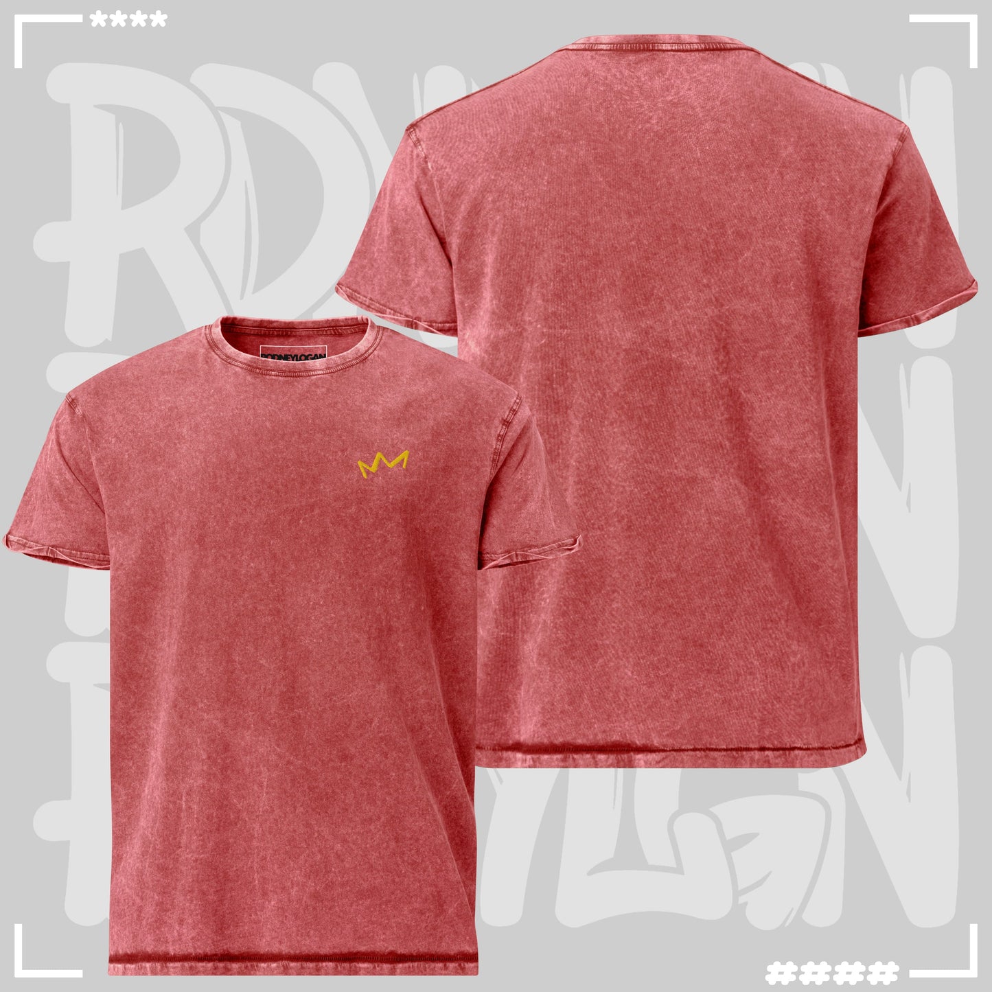 Essentials: Denim T-Shirt Rot T-Shirt