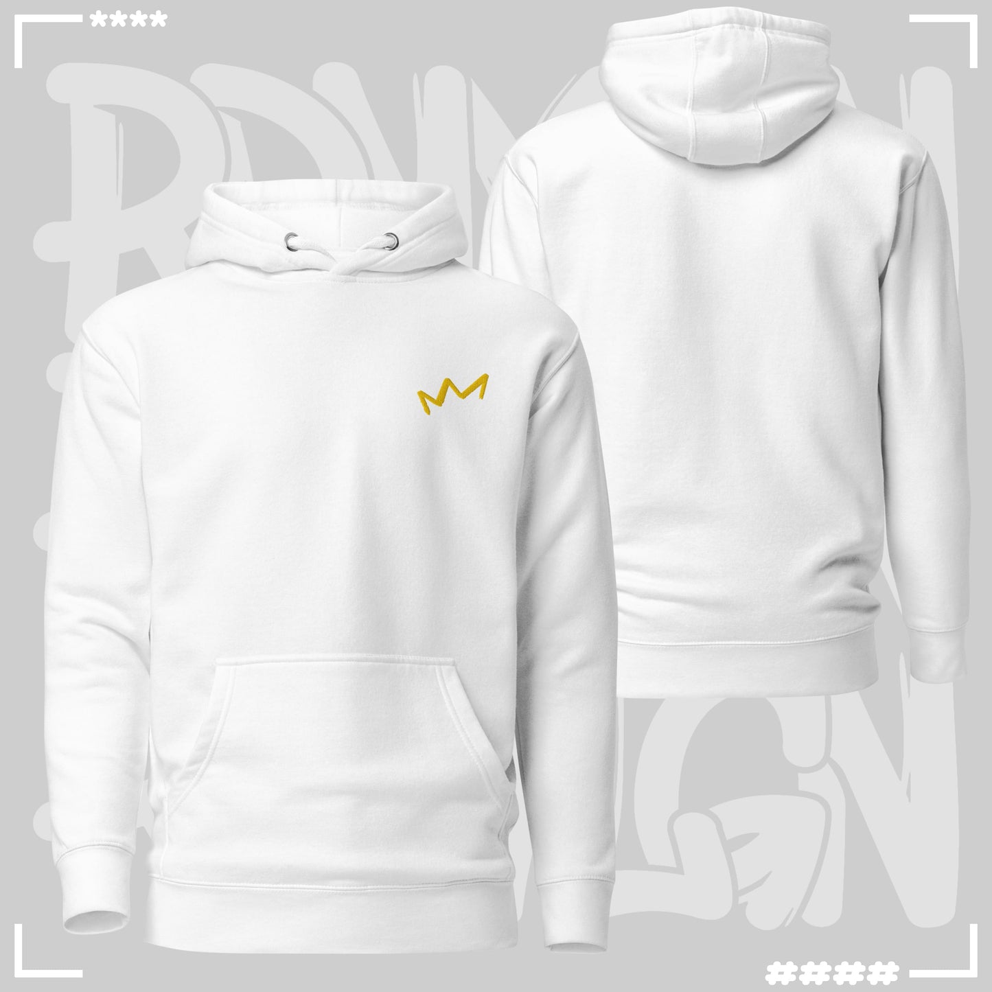 Essentials: Unisex Hoodie White Hoodie