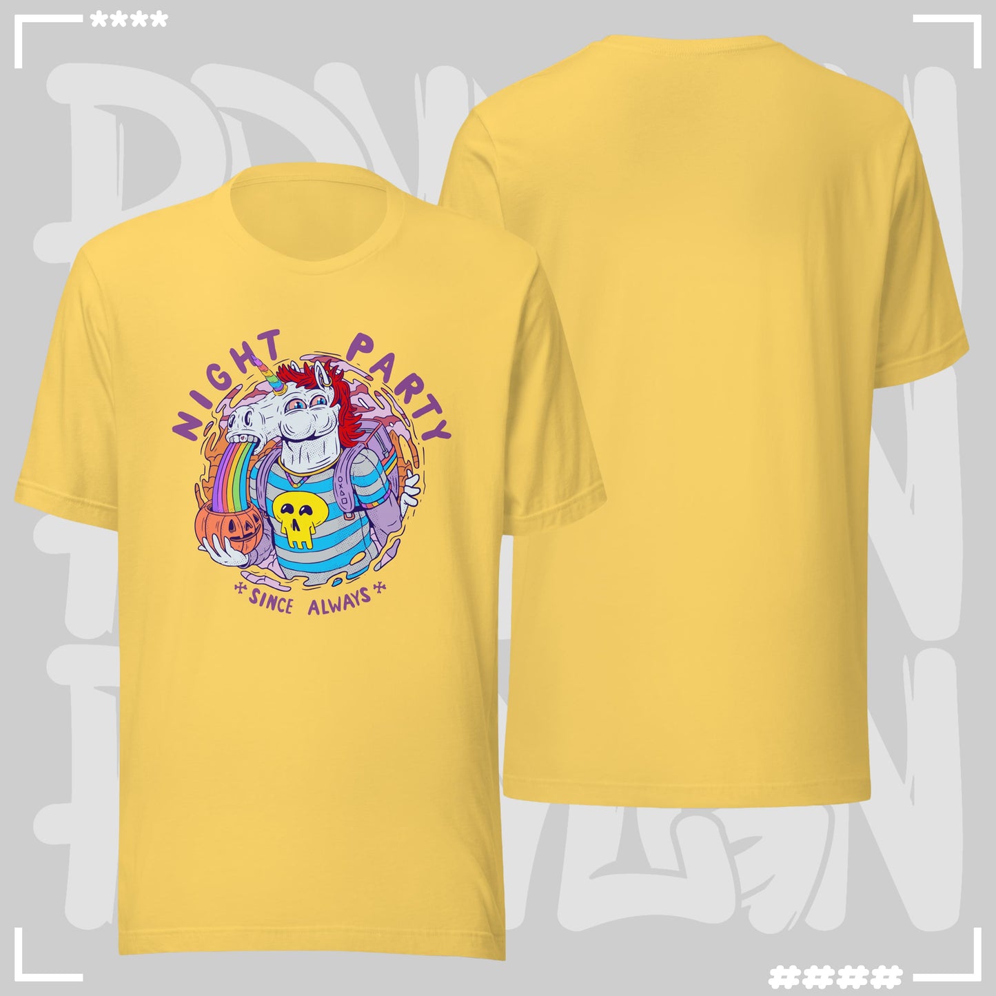 T-Shirt - Punicorn Gelb T-Shirt