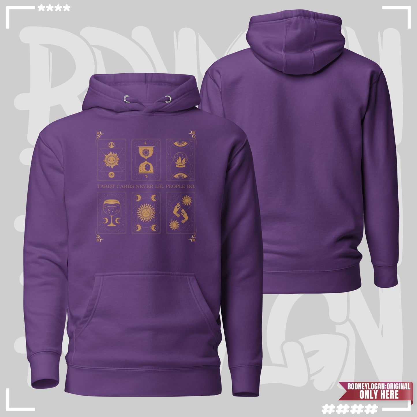 Hoodie - Tarot Purple Hoodie