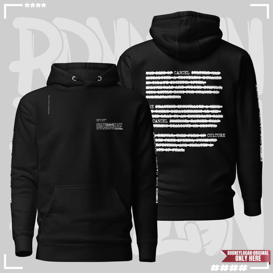 Hoodie - Cancel the Cancel Culture Schwarz Hoodie
