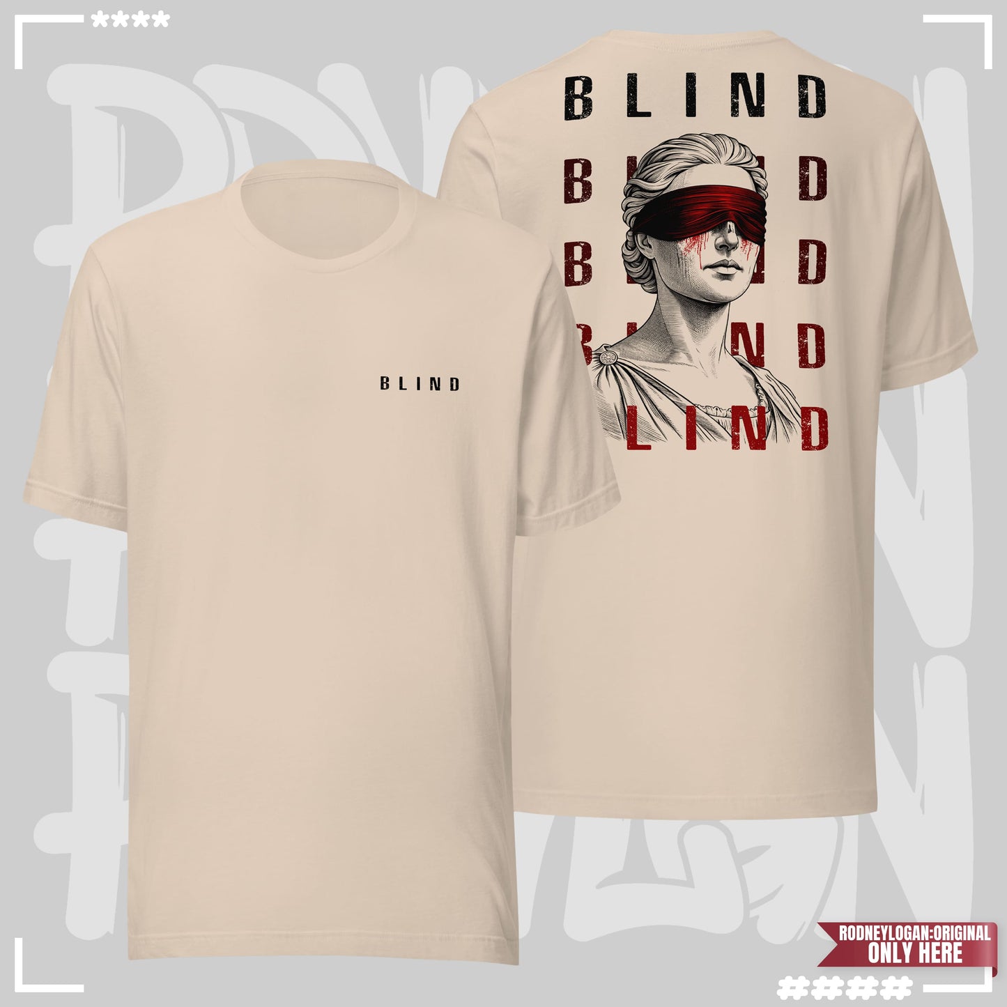 T-Shirt - Blind Soft Cream T-Shirt