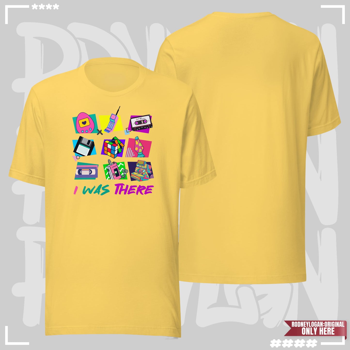 T-Shirt - I was There Gelb T-Shirt