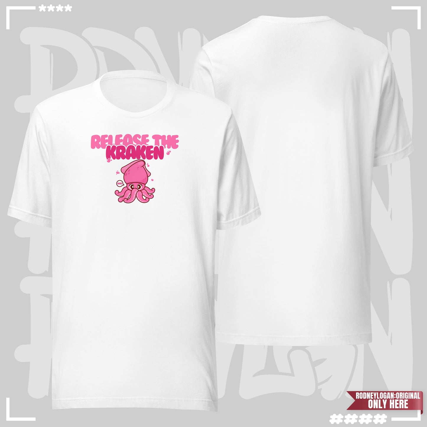 T-Shirt - Release the Kraken Weiß T-Shirt