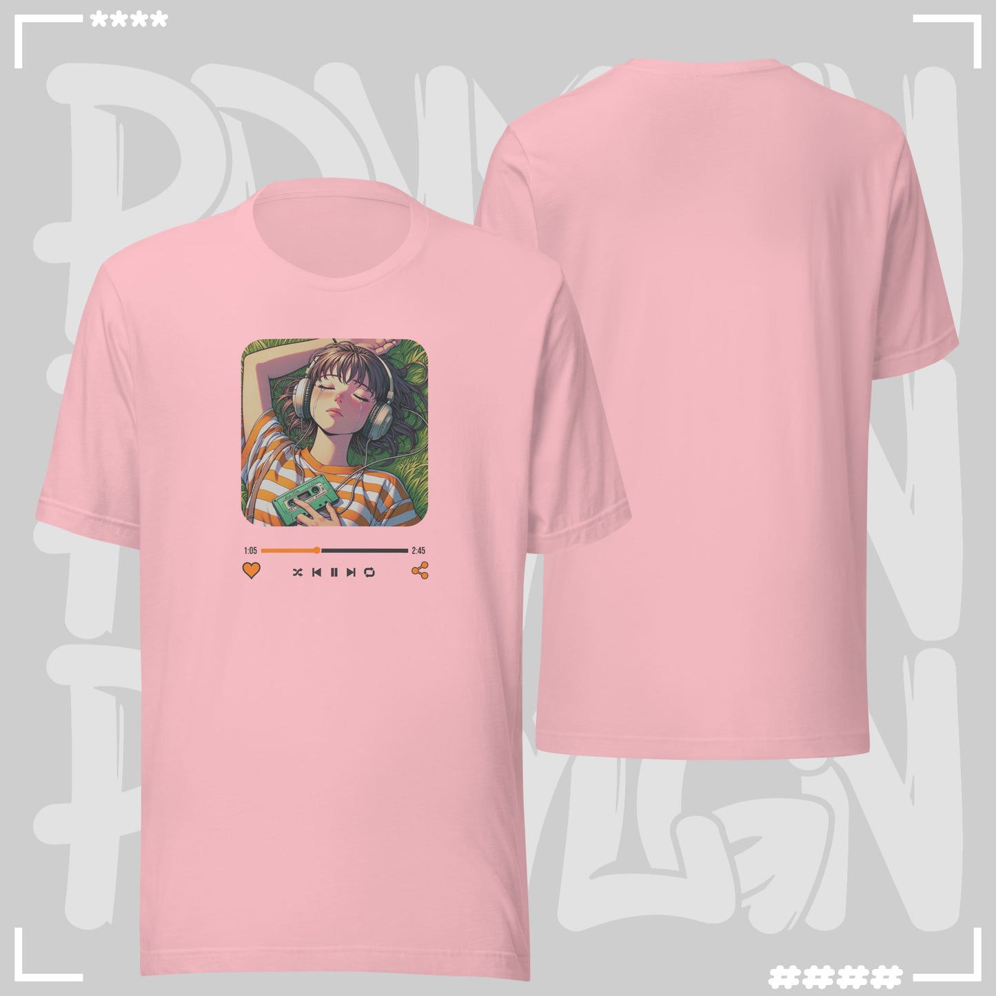 T-Shirt - Soul Music Pink T-Shirt