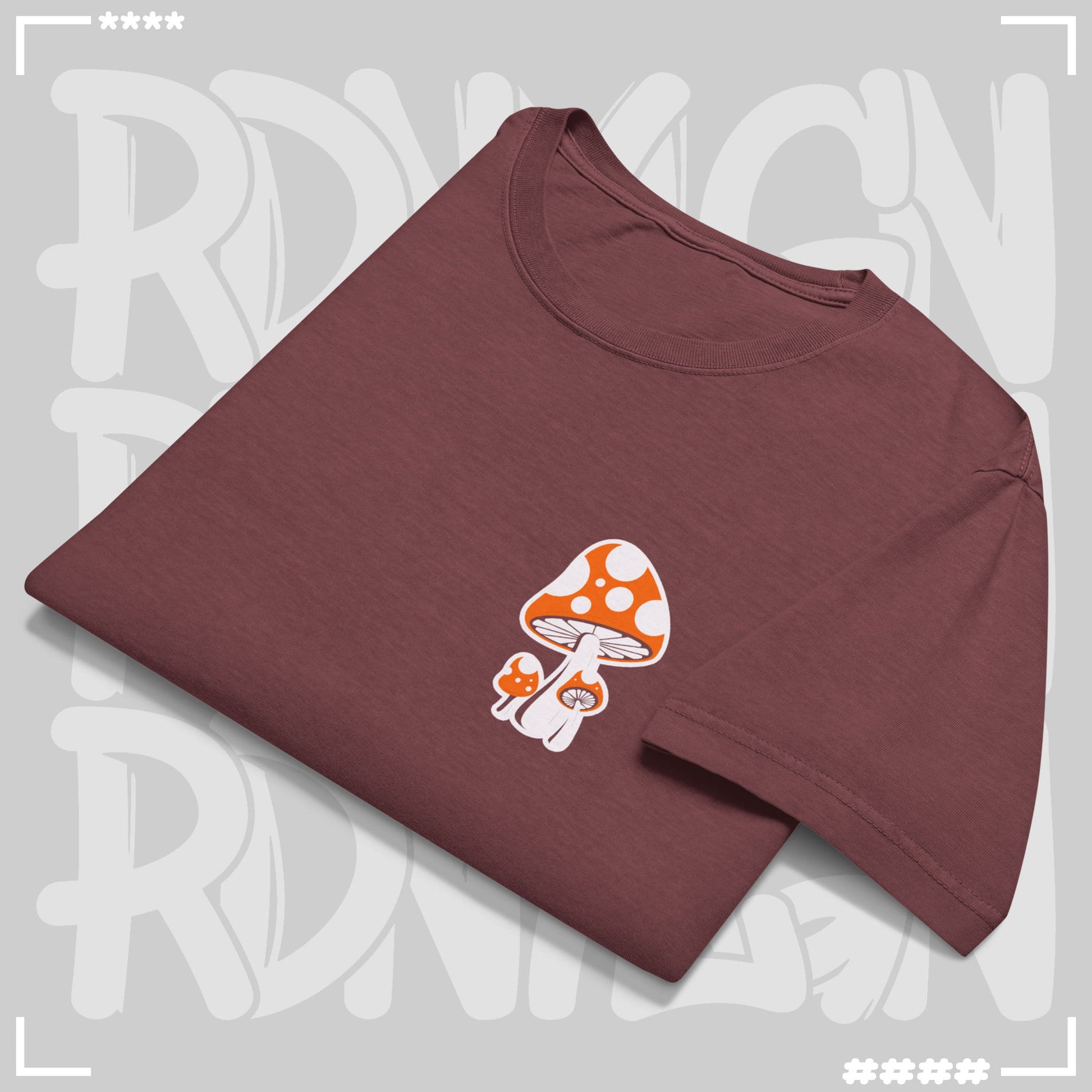 Oversized T-Shirt - Mushrooms Oversized T-Shirt