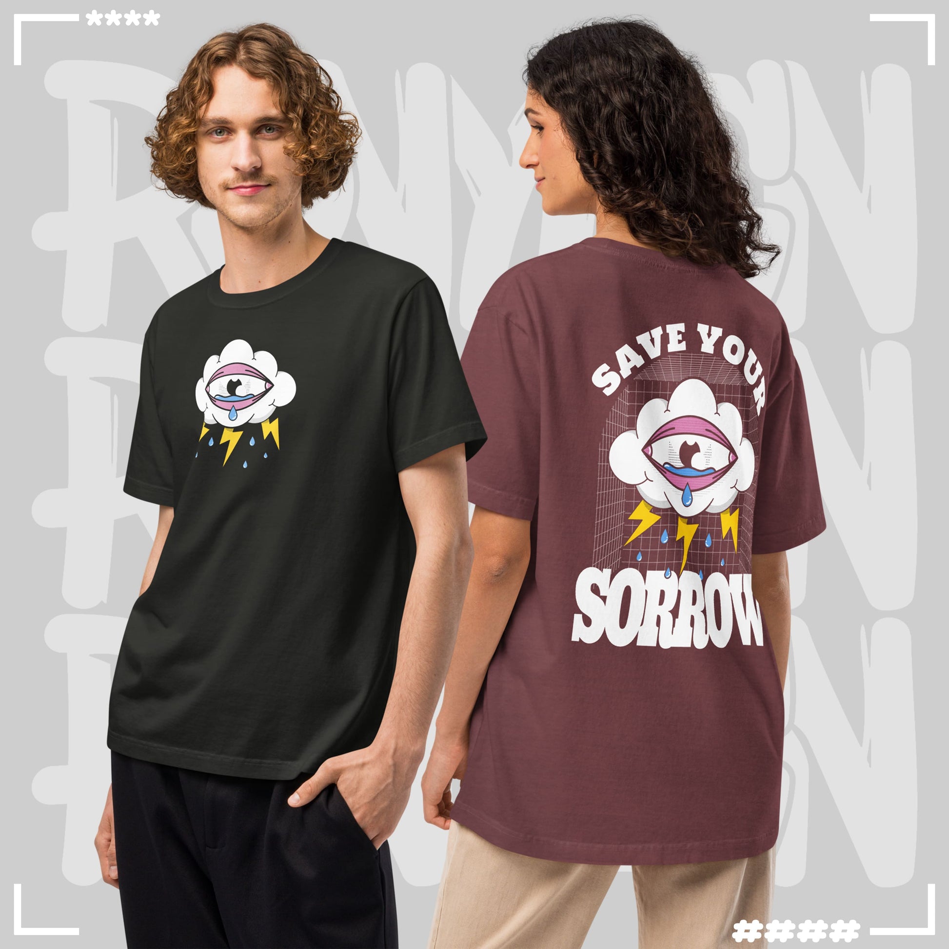Oversized T-Shirt - Save your Sorrow Oversized T-Shirt