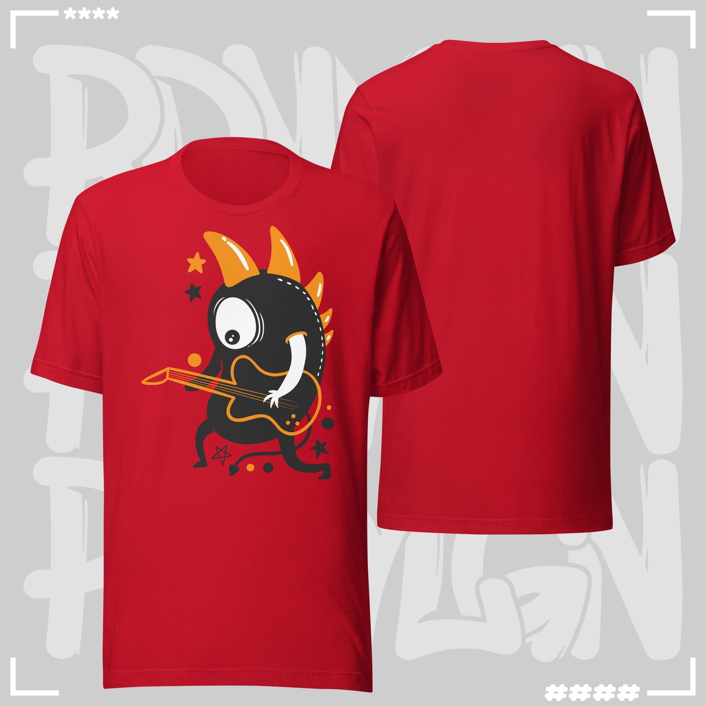T-Shirt - Monster Jam Red T-Shirt