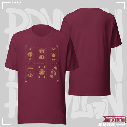 T-Shirt - Tarot Kastanienbraun T-Shirt